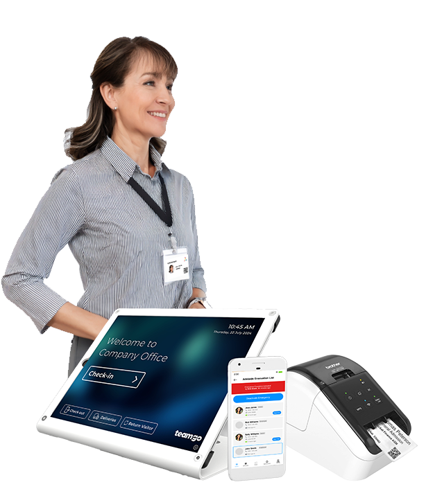 Visitor Management System for Workplaces