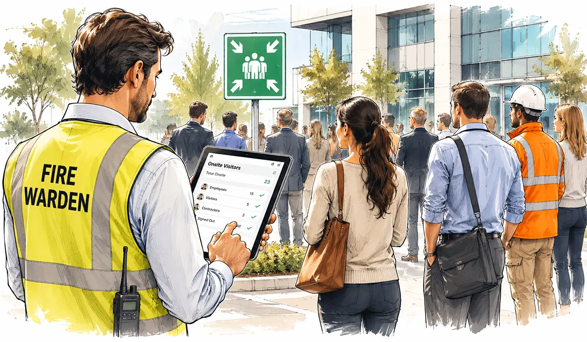How Visitor Management Systems Help During Emergency Evacuations